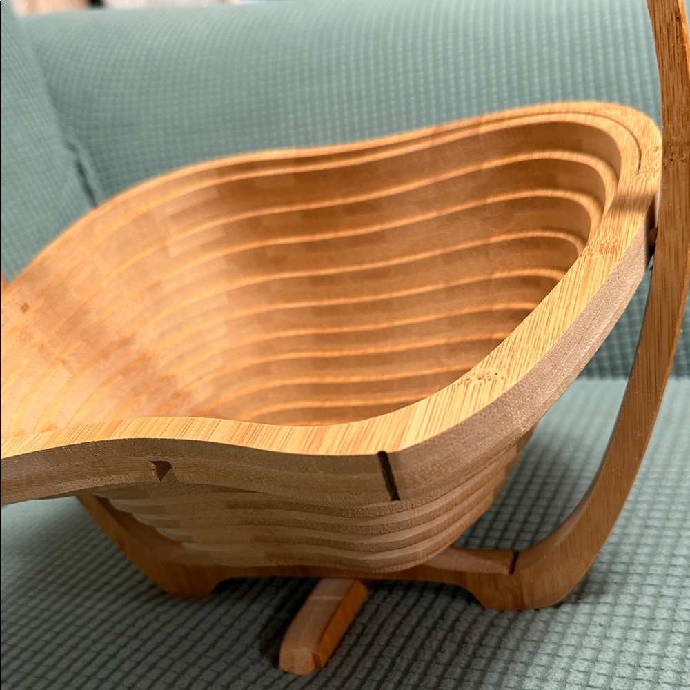 Apple Shaped Wooden Vase New Home Kitchen Decoration
